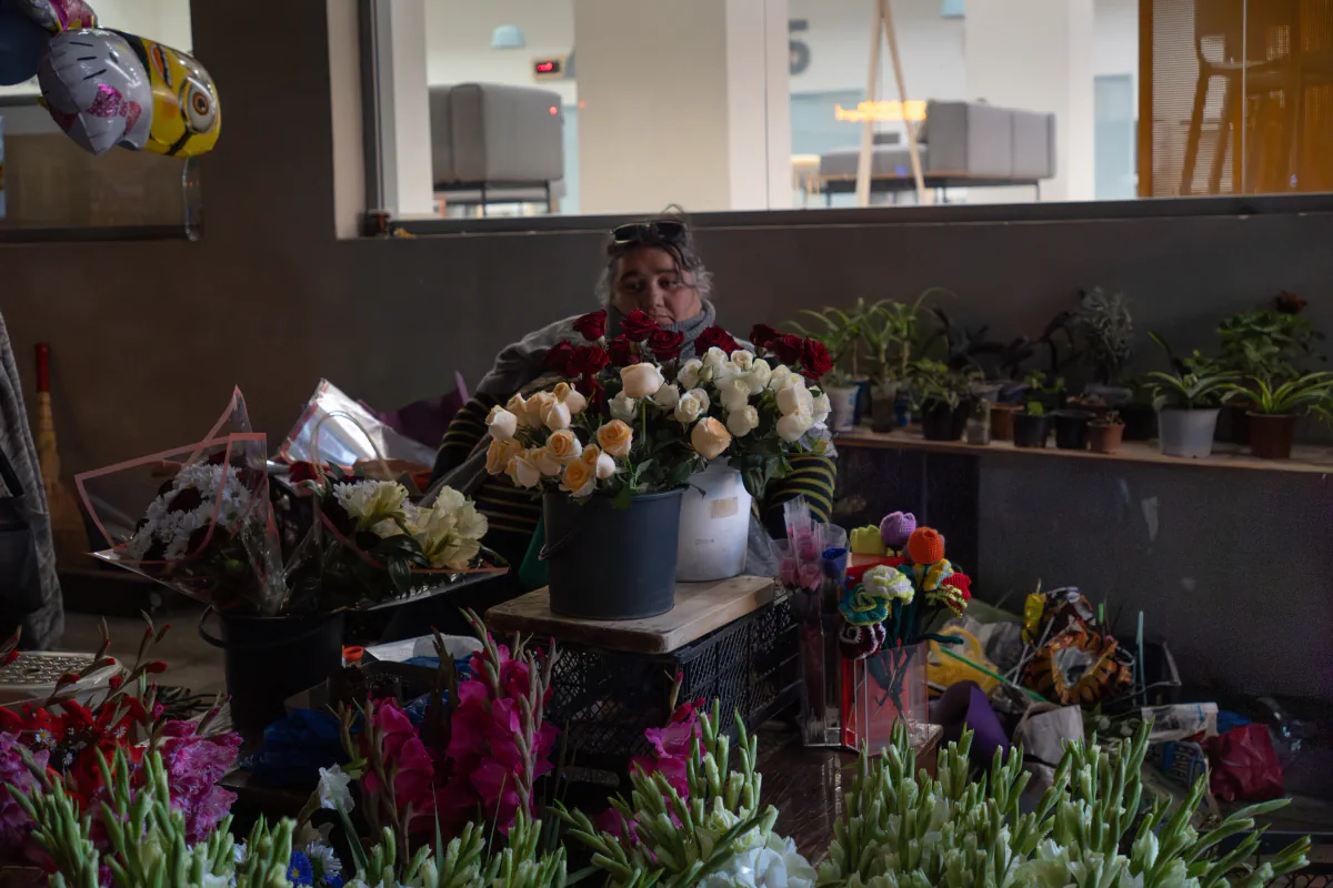 Flower seller